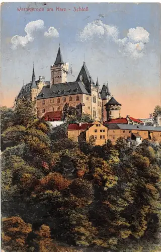 Wernigerode (Harz) Schloss feldpgl1916 179.563