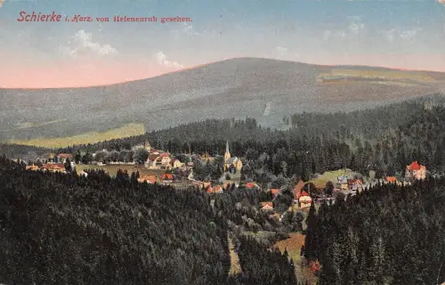 Schierke (Harz) von Helenenruh gesehen ngl 179.565