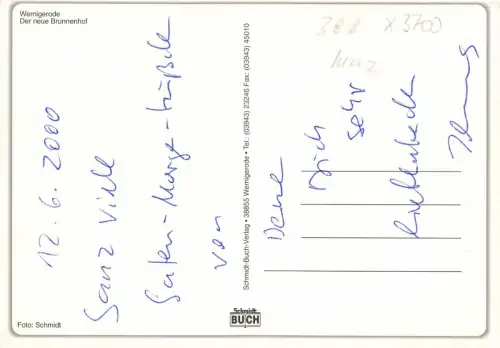 Wernigerode (Harz) Der neue Brunnenhof ngl 179.578