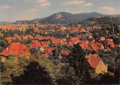 Wernigerode (Harz) Blick zum Schloß ngl 179.570
