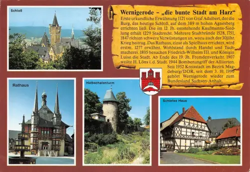 Wernigerode (Harz) Mehrbildkarte gl1997 179.583
