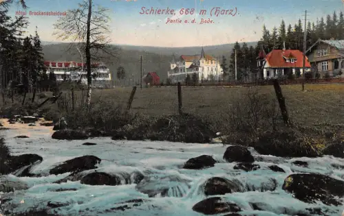 Schierke (Harz) Partie a. d. Bode feldpgl1916 179.602