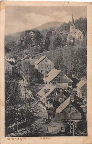 Schierke (Harz) Dorfstraße feldpgl1916 179.604