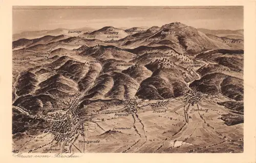 Brocken (Harz) Landkartenansicht ngl 179.608