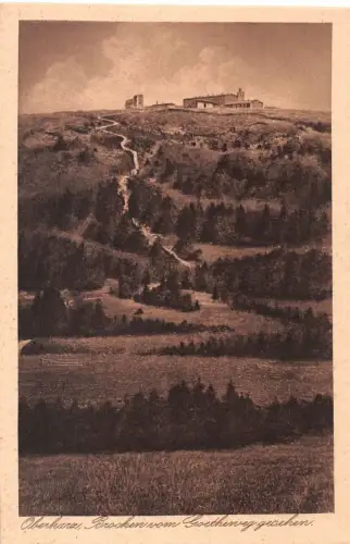 Brocken (Harz) vom Goetheweg gesehen ngl 179.609