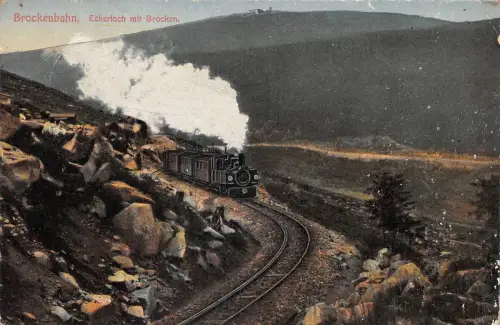 Brocken (Harz) Brockenbahn feldpgl1916 179.613