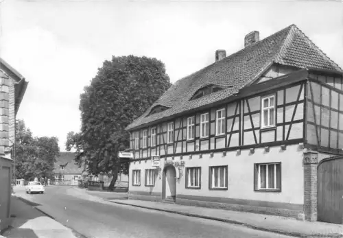 Derenburg (Harz) Konsum-Gaststätte "Weißer Adler" gl1979 179.632
