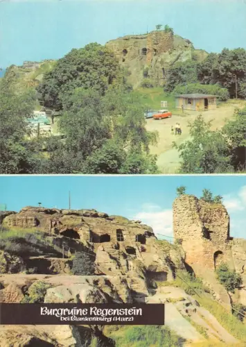 Blankenburg (Harz) Ruine Regenstein Mehrbildkarte ngl 179.627