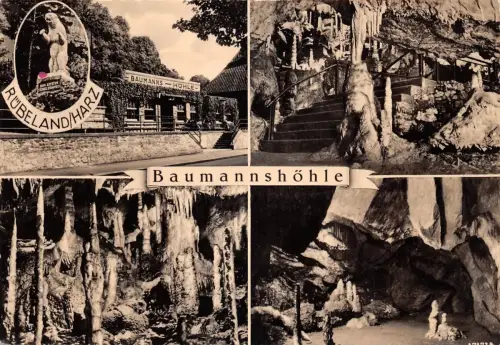 Rübeland Harz Baumannshöhle Mehrbildkarte ngl 179.647