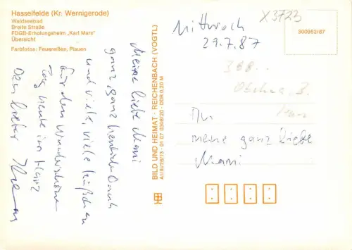 Hasselfelde Mehrbildkarte ngl 179.634