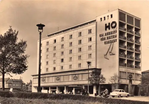 Halle (Saale) Hochhaus am Bahnhof gl1967 179.670