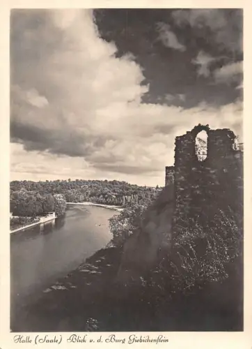 Halle (Saale) - Blick von derBurg Giebichenstein ngl 179.665