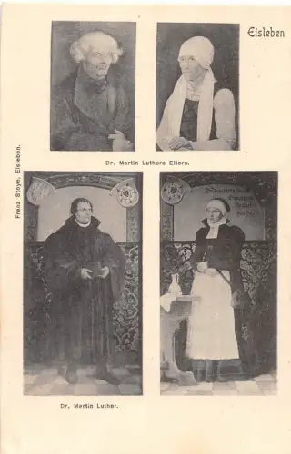 Eisleben Familie Luther Mehrbildkarte ngl 179.672