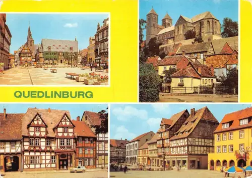 Quedlinburg Mehrbildkarte gl1981 179.680