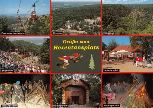 Thale (Harz) Hexentanzplatz Mehrbildkarte gl2007 179.699