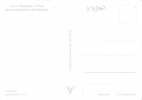Thale (Harz) Bergtheater ngl 179.711