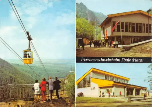 Thale (Harz) Personenschwebebahn Mehrbildkarte ngl 179.705