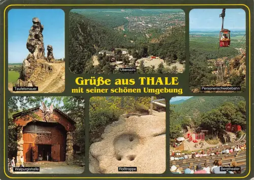 Thale (Harz) Mehrbildkarte gl1993 179.717