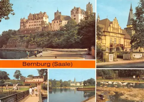 Bernburg (Saale) Mehrbildkarte gl1988 179.719