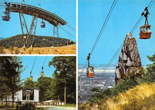 Thale (Harz) Personenschwebebahn Mehrbildkarte ngl 179.714