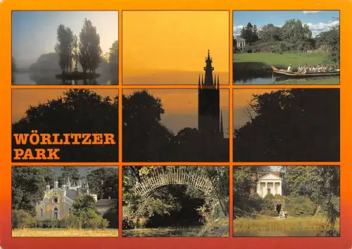 Wörlitzer Park bei Dessau, Mehrbildkarte gl1999 179.726