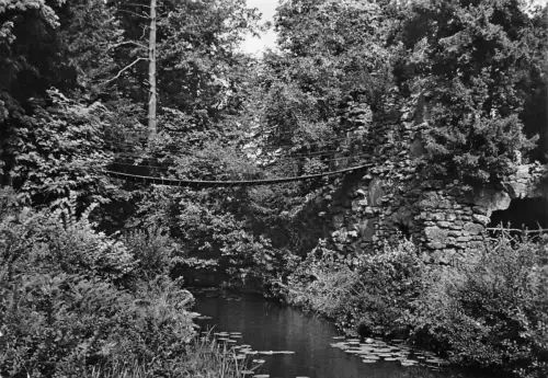 Wörlitzer Park bei Dessau, Kettenbrücke ngl 179.728