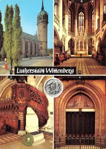 Lutherstadt Wittenberg Mehrbildkarte ngl 179.750