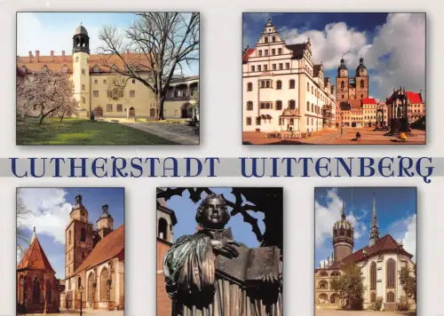 Lutherstadt Wittenberg Mehrbildkarte gl2014 179.747