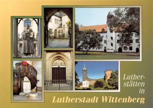 Lutherstadt Wittenberg Mehrbildkarte ngl 179.746