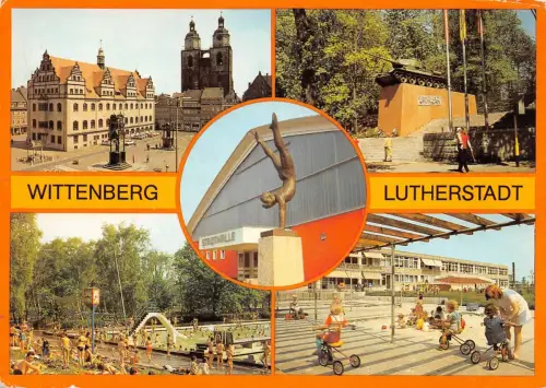 Lutherstadt Wittenberg Mehrbildkarte gl1988 179.748