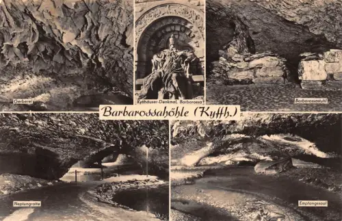 Kyffhäuser - Barbarossahöhle Mehrbildkarte ngl 179.768