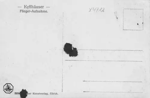 Kyffhäuser - Flieger-Aufnahme ngl 179.767