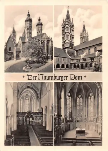 Naumburg (Saale) Dom Mehrbildkarte ngl 179.786
