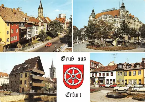 Erfurt Mehrbildkarte gl 179.826