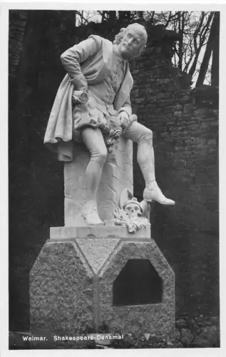 Weimar Shakespeare-Denkmal ngl 179.838