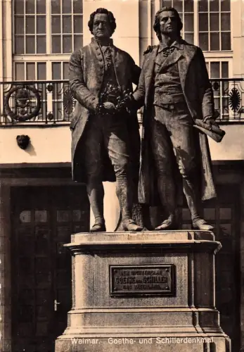 Weimar Goethe und Schiller Denkmal ngl 179.844