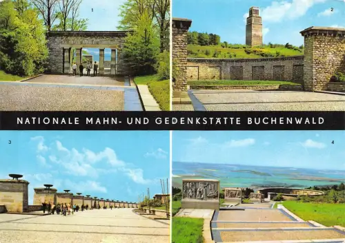 Buchenwald Mahn- und Gedenkstätte Mehrbildkarte ngl 179.858