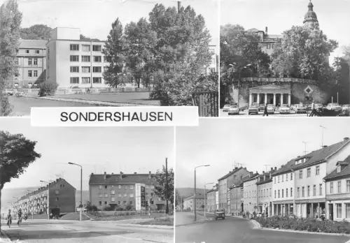 Sondershausen Mehrbildkarte gl1984 179.867