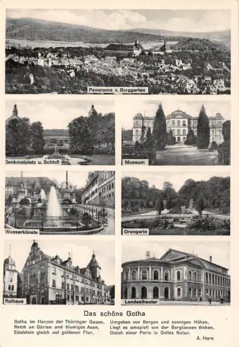Gotha Mehrbildkarte ngl 179.883