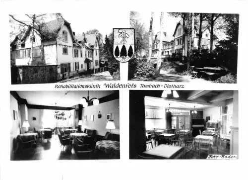 Tambach-Dietharz Kinik Waldenfels Mehrbildkarte ngl 179.916