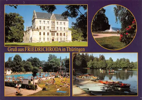 Friedrichroda Mehrbildkarte ngl 179.900