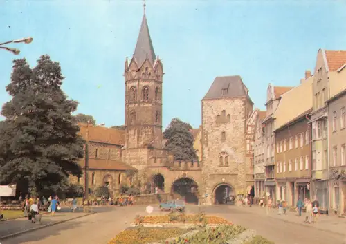 Eisennach Nikolaikirche und Nikolaitor ngl 179.937