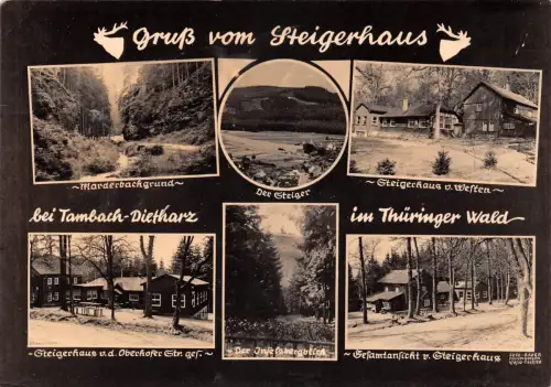 Tambach-Dietharz Steigerhaus Mehrbildkarte gl1964 179.918