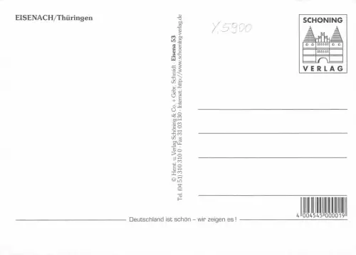 Eisennach Mehrbildkarte ngl 179.929