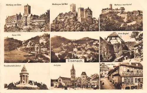 Eisennach Mehrbildkarte ngl 179.934