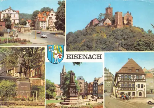 Eisennach Mehrbildkarte gl 179.930