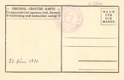 Eisennach Das Lutherstübchen ngl 179.957