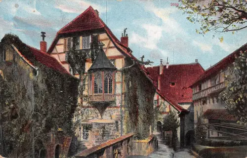 Eisennach Die Wartburg Der Burghof ngl 179.954