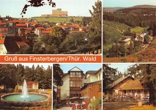 Finsterbergen/Thür. Mehrbildkarte ngl 180.022