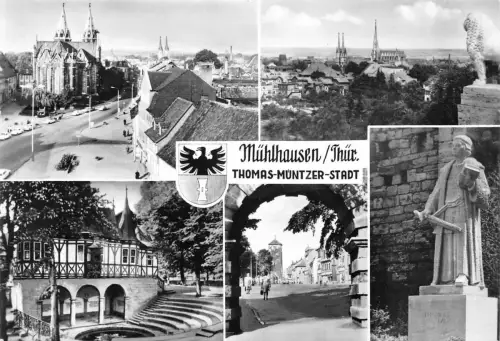 Mühlhausen i.Th. Mehrbildkarte ngl 180.014